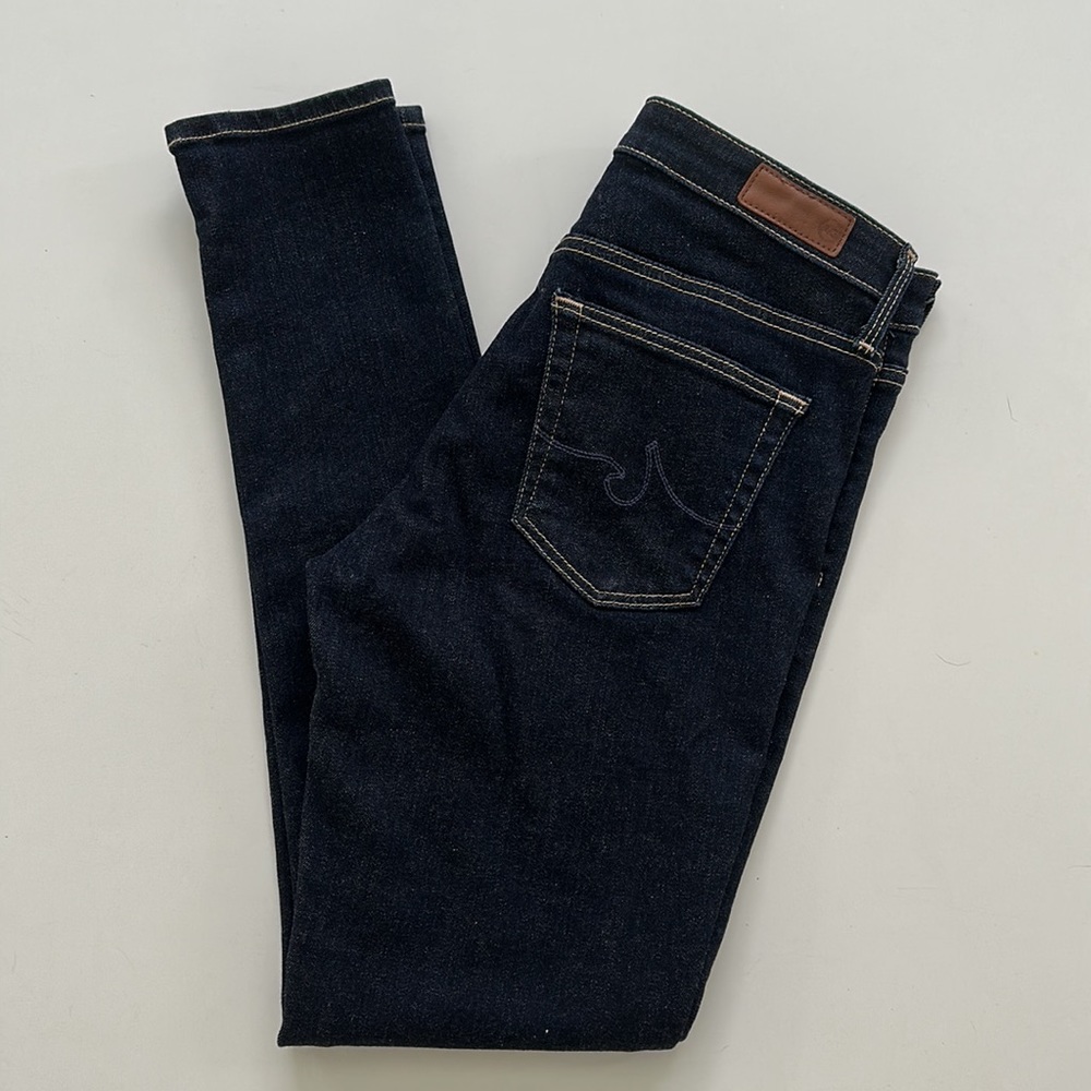 Women's AG Adriana Goldschmied The Legging Super Skinny Ankle Jean Size: 27
